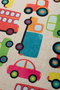 Conceptum Alfombra Cars Ecru 140 x 190 cm